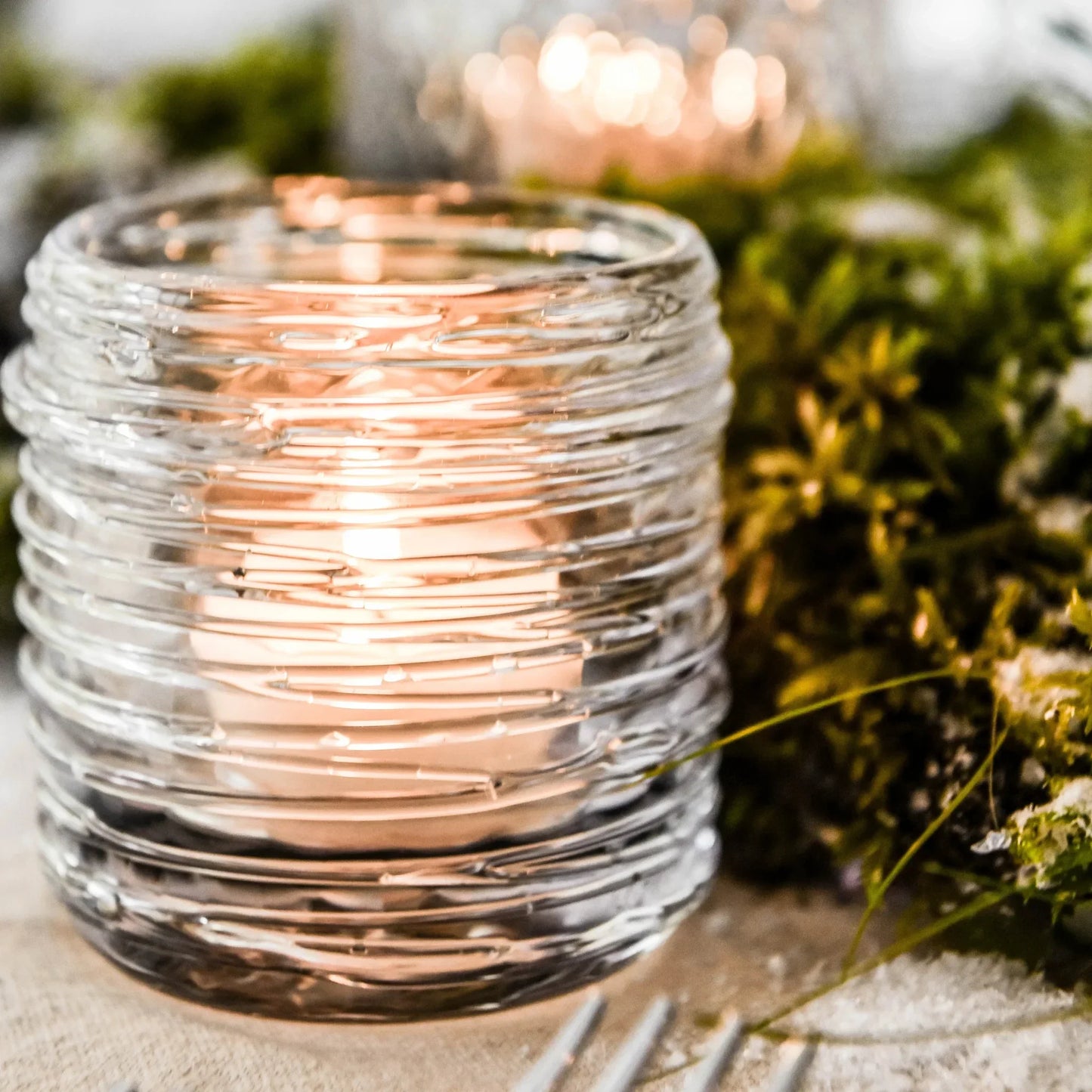 Simon Pearce Echo Lake Tealight