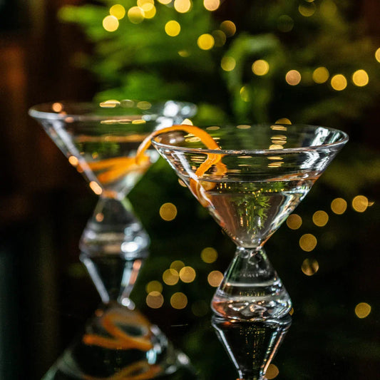 Simon Pearce Westport Stemless Martini, Set of 2 - Marcel’s Culinary Experience