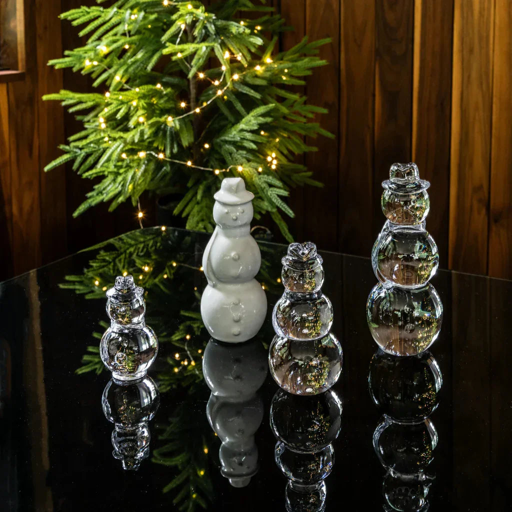 Simon Pearce Snowman Medium