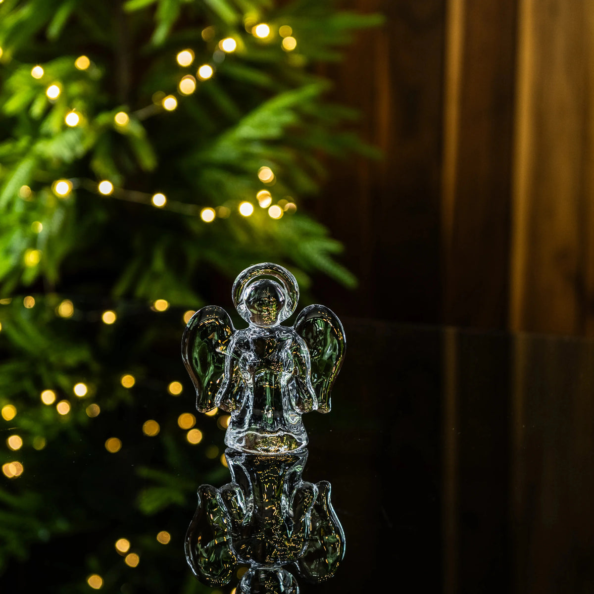 Simon Pearce Glass Angel