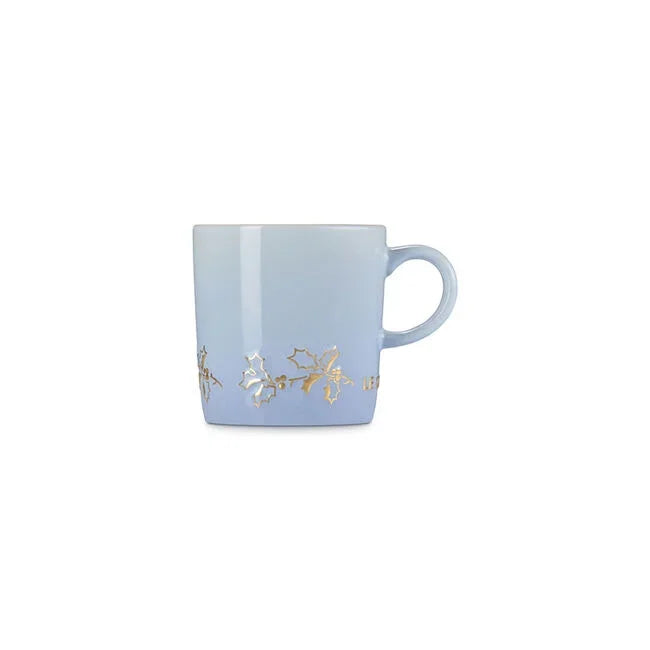 Le Creuset Holly Collection Gold Applique London Mug - Marcel’s Culinary Experience