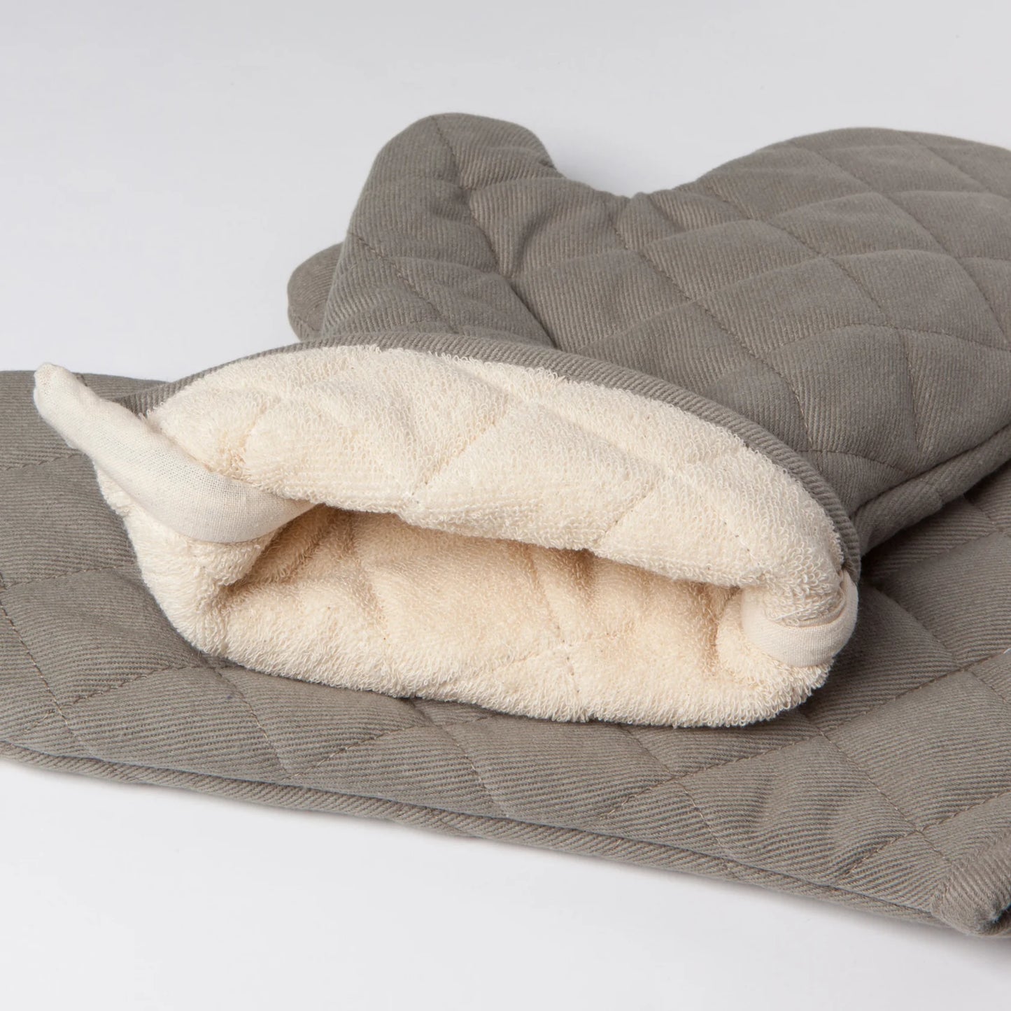 Superior London Gray Oven Mitt