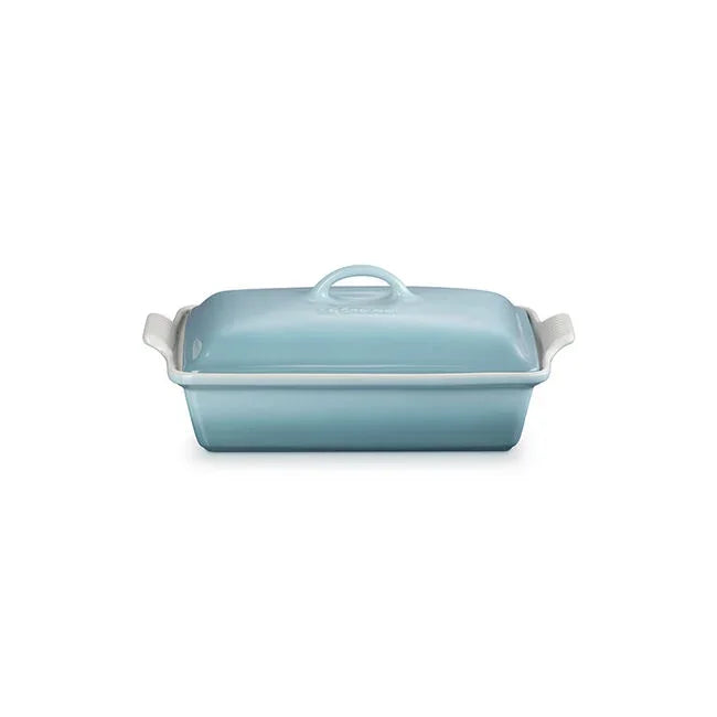 Le Creuset Heritage Rectangular Casserole  4 qt - Sea Salt