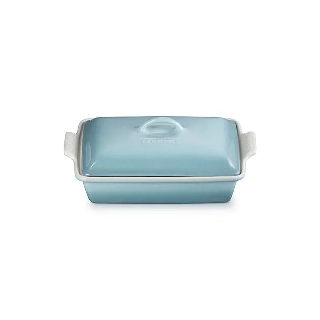 Le Creuset Heritage Rectangular Casserole  4 qt - Sea Salt