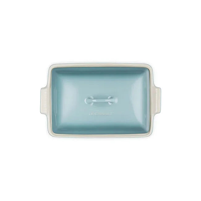 Le Creuset Heritage Rectangular Casserole  4 qt - Sea Salt