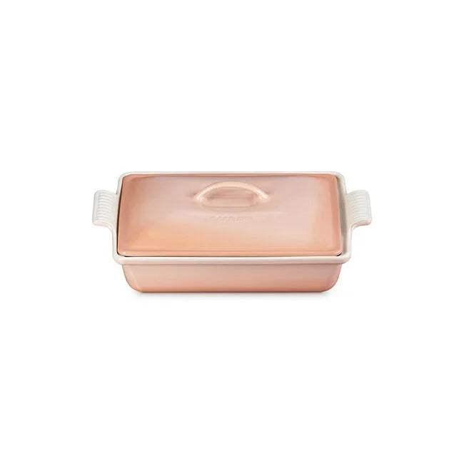 Le Creuset Heritage Rectangular Casserole 4 qt - Peche