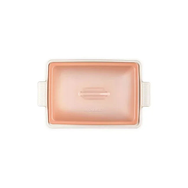 Le Creuset Heritage Rectangular Casserole 4 qt - Peche