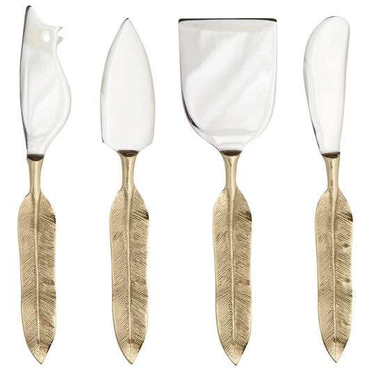 Plume Cheese Knives Set of 4 - Marcel’s Culinary Experience