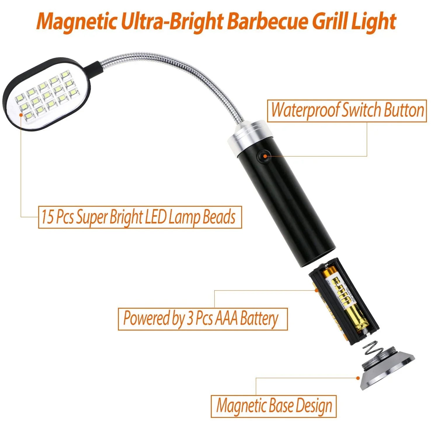 Rotating Grill Light - Marcel’s Culinary Experience