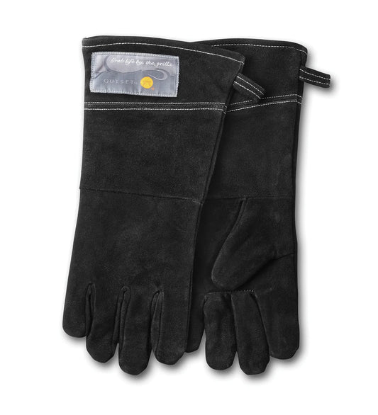 Leather Grill Gloves, Black - Marcel’s Culinary Experience