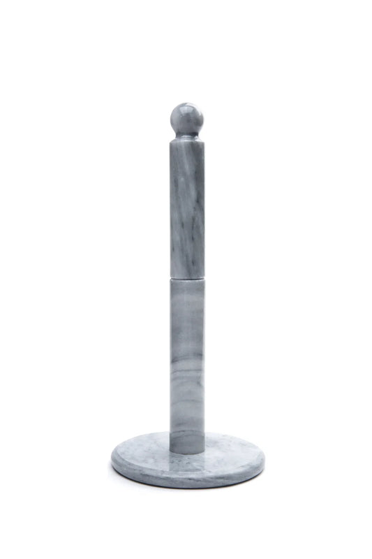 Marble Paper Towel Holder, White - Marcel’s Culinary Experience