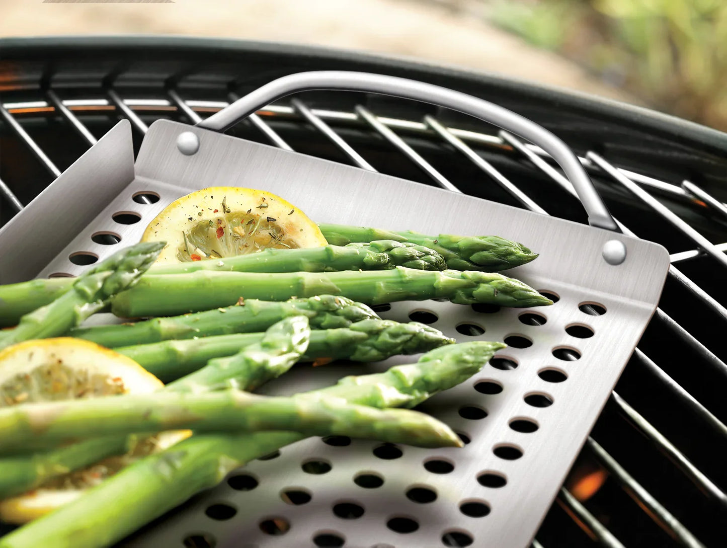 Stainless Steel Grill Topper Grid, 11 x 7-inch - Marcel’s Culinary Experience