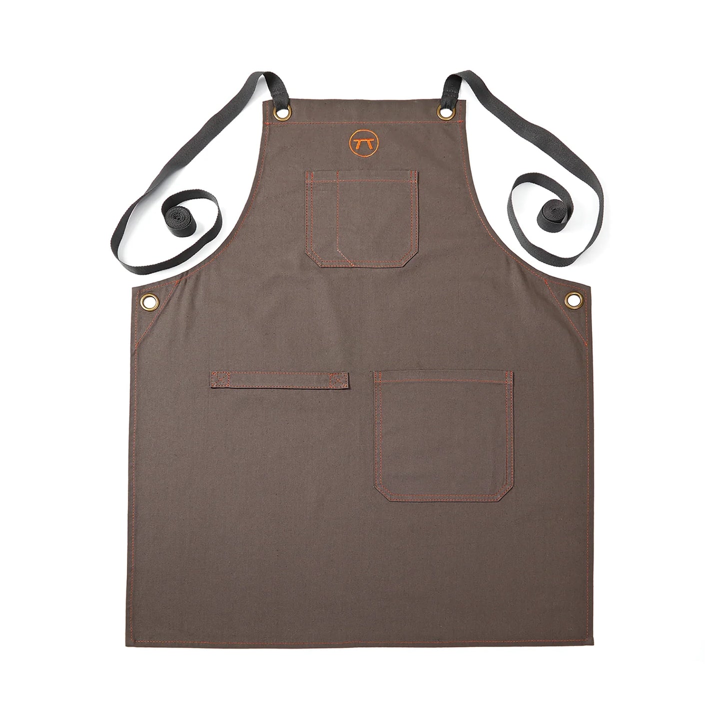 Canvas Griller's Apron with Multi-Pockets, Brown - Marcel’s Culinary Experience
