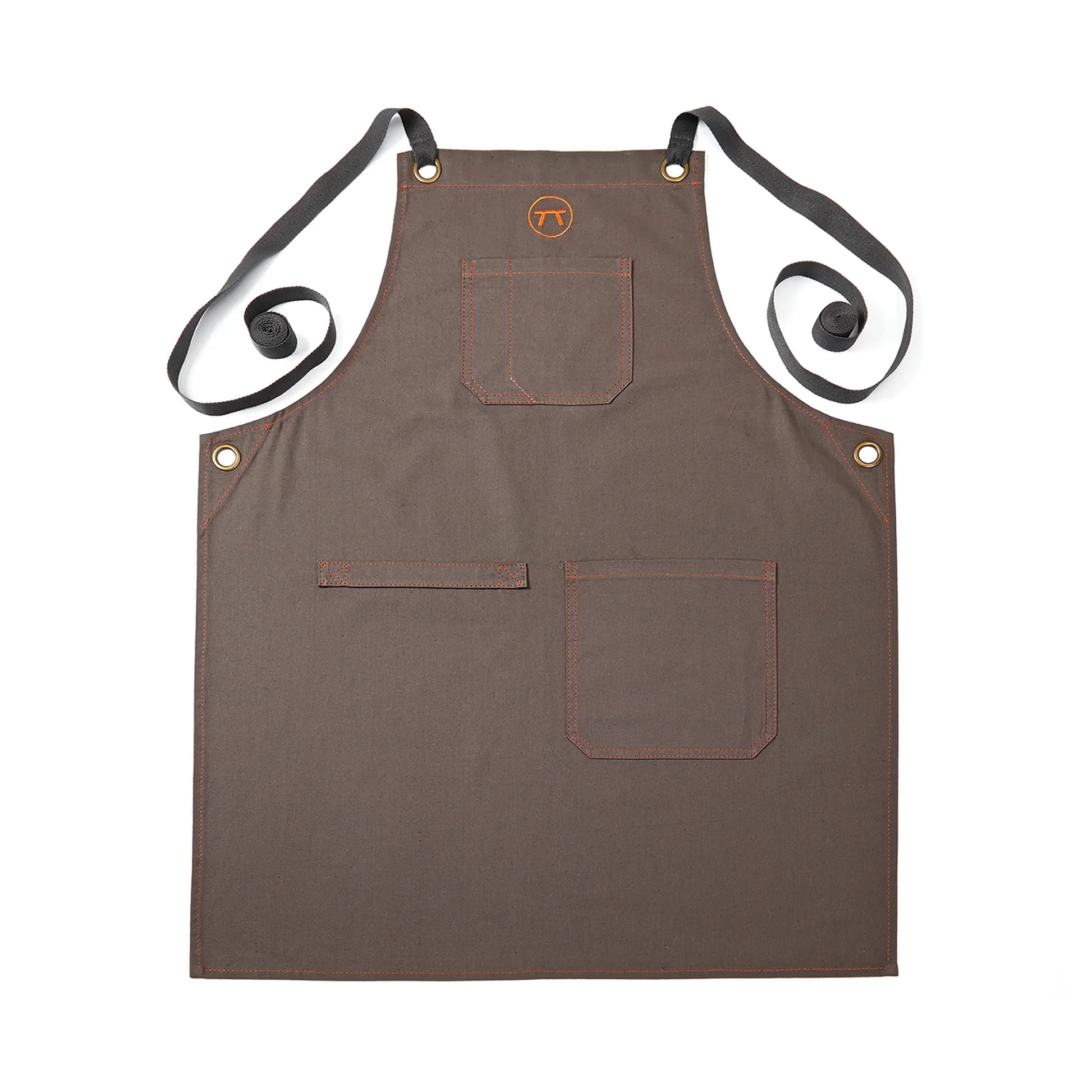 Canvas Griller's Apron with Multi-Pockets, Brown - Marcel’s Culinary Experience