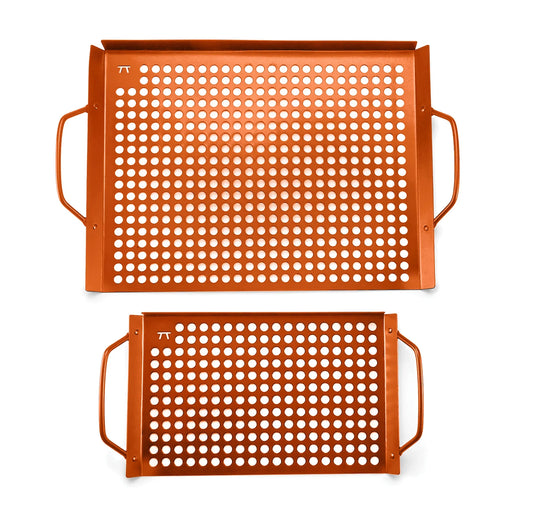 Grill Grid Set of 2 Copper Nonstick - Marcel’s Culinary Experience