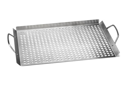Stainless Steel Grill Topper Grid, 11 x 17-inch - Marcel’s Culinary Experience