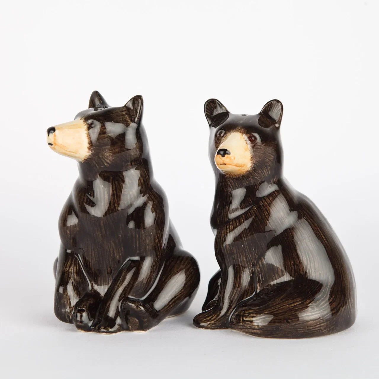 Quail Ceramics Black Bear Salt and Pepper - Marcel’s Culinary Experience