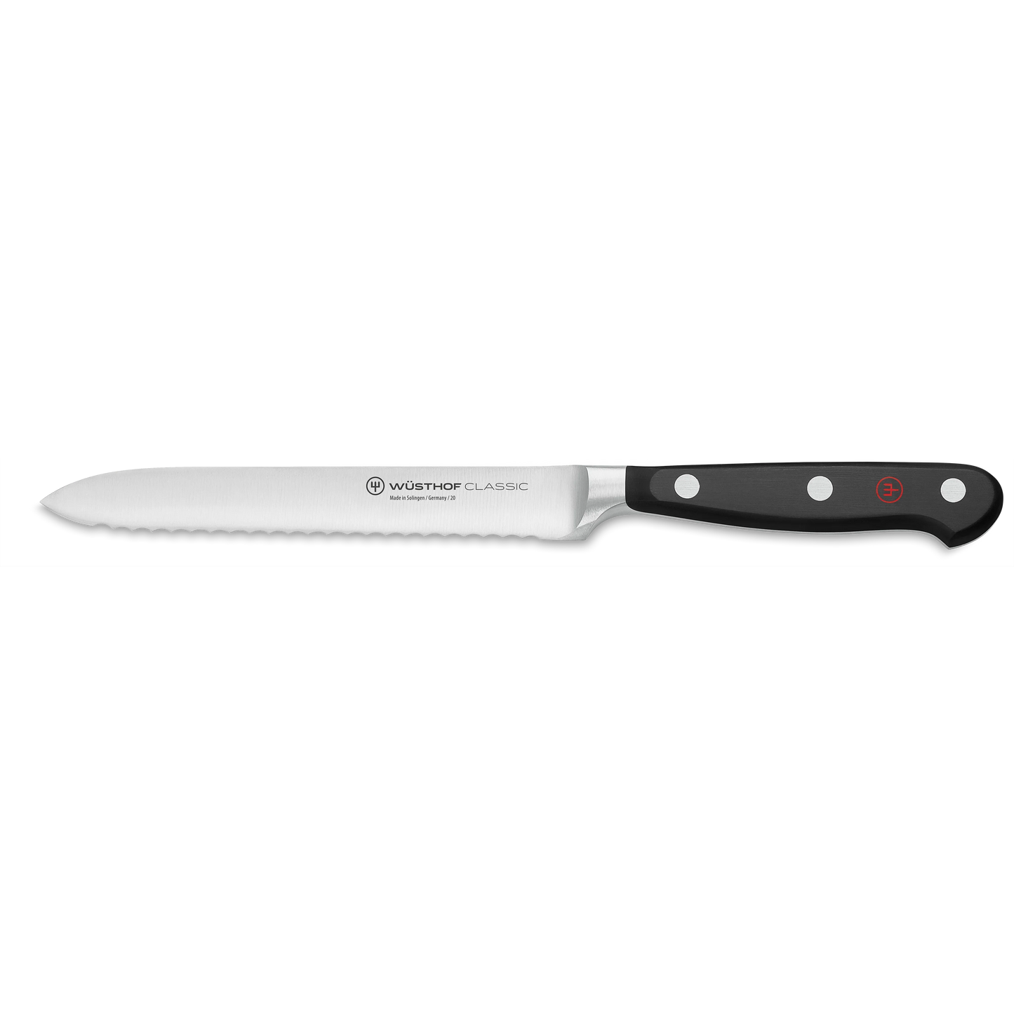 Wusthof Classic Serrated Utility Knife 5" - Marcel’s Culinary Experience
