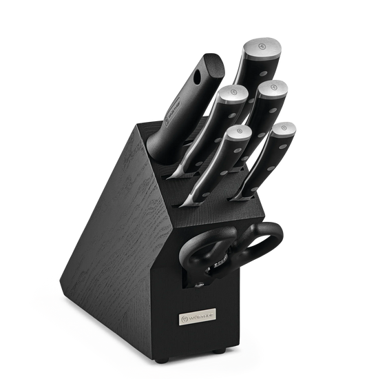 Wusthof Classic Ikon 8-Piece Starter Knife Block Set - Ash - Marcel’s Culinary Experience