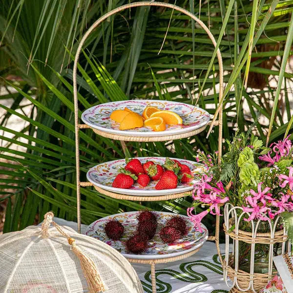 Juliska Sofia Melamine Dinner Plate - Multi - Marcel’s Culinary Experience