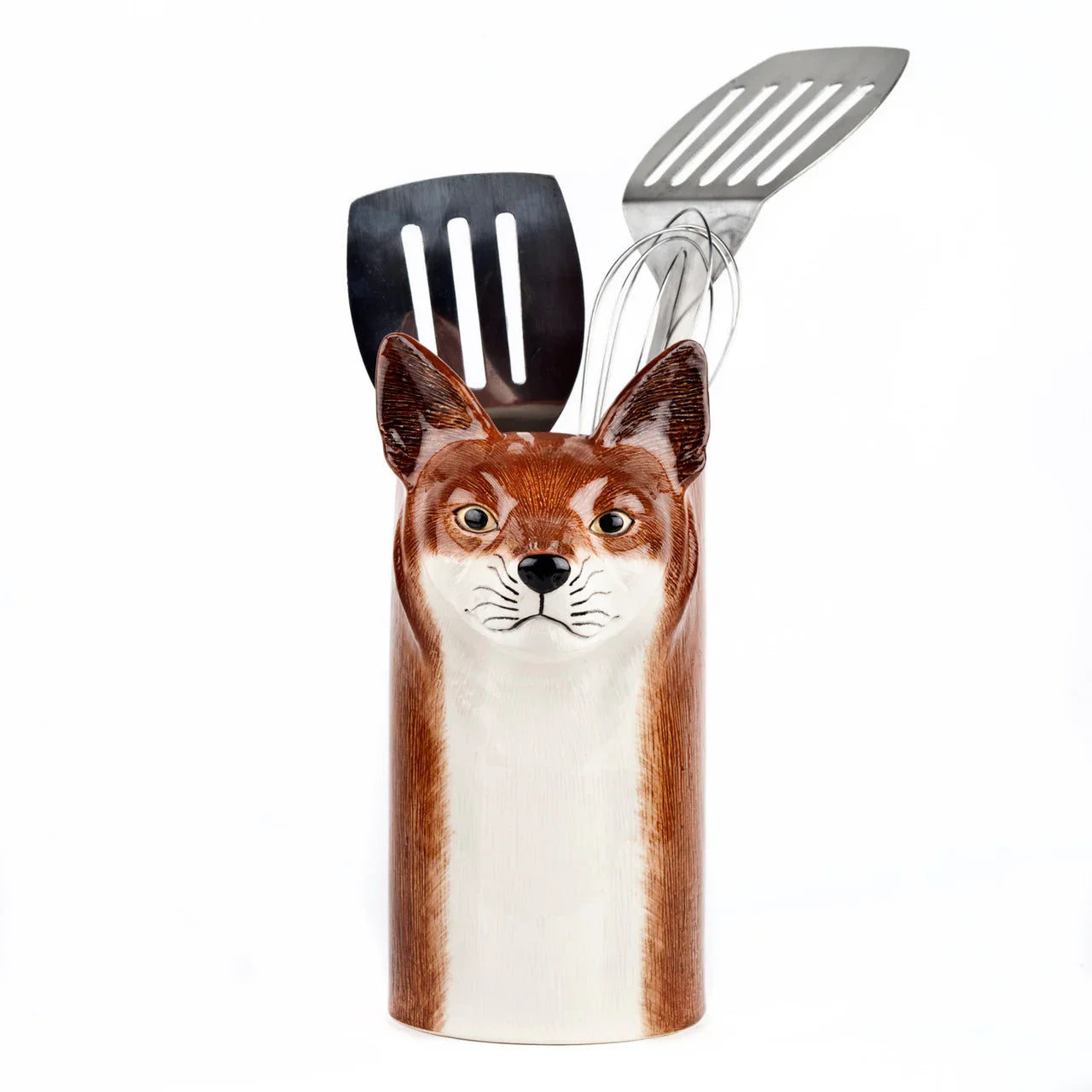 Quail Ceramics Fox Utensil Pot - Marcel’s Culinary Experience