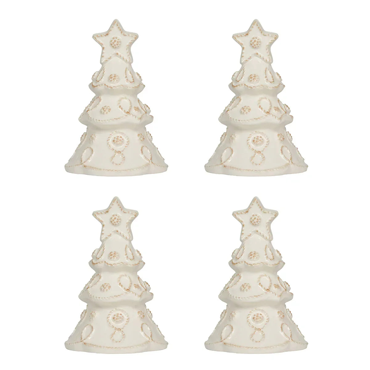 Juliska Berry & Thread Tree Place Card Holder Set/4 - Whitewash - Marcel’s Culinary Experience