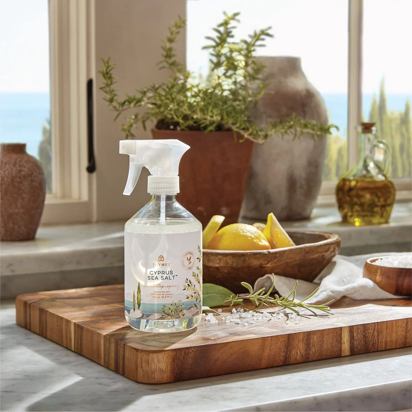 Thymes Cyprus Sea Salt Countertop Spray - Marcel’s Culinary Experience
