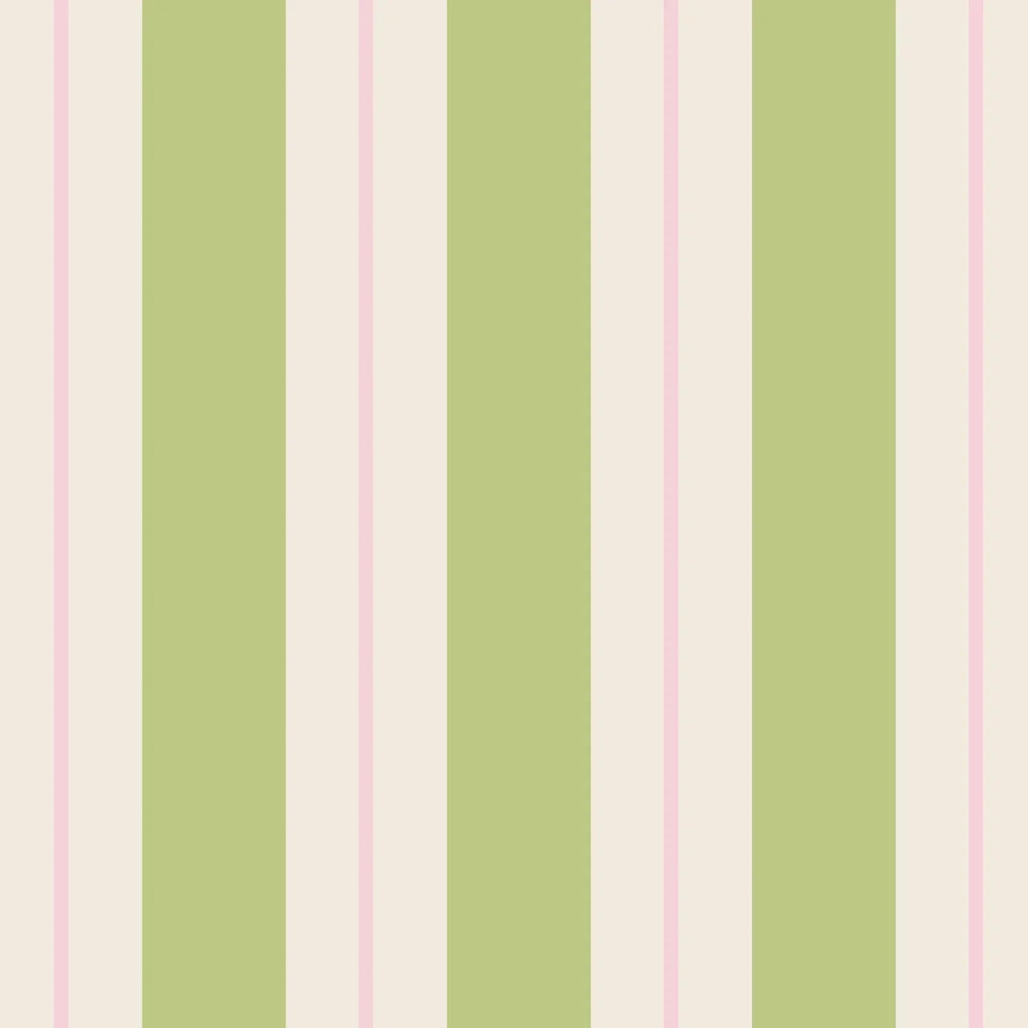 Hester & Cook Green & Pink Awning Stripe Cocktail Napkins - Marcel’s Culinary Experience