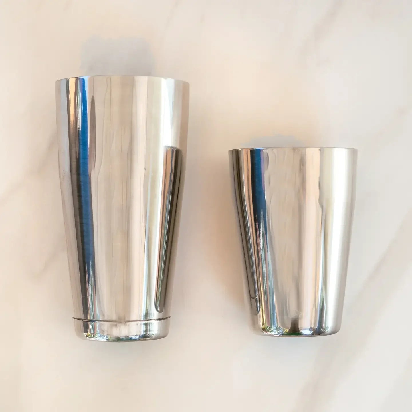 Stainless Steel Boston Shaker Weighted/Unweighted - Marcel’s Culinary Experience