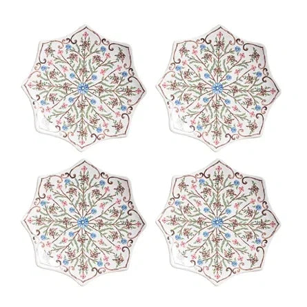 Juliska Villa Seville Scalloped Side/Cocktail Plate Set/4 - Chambray - Marcel’s Culinary Experience