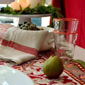 Couleur Nature Noel Table Runner Red & Green 16"x90" - Marcel’s Culinary Experience