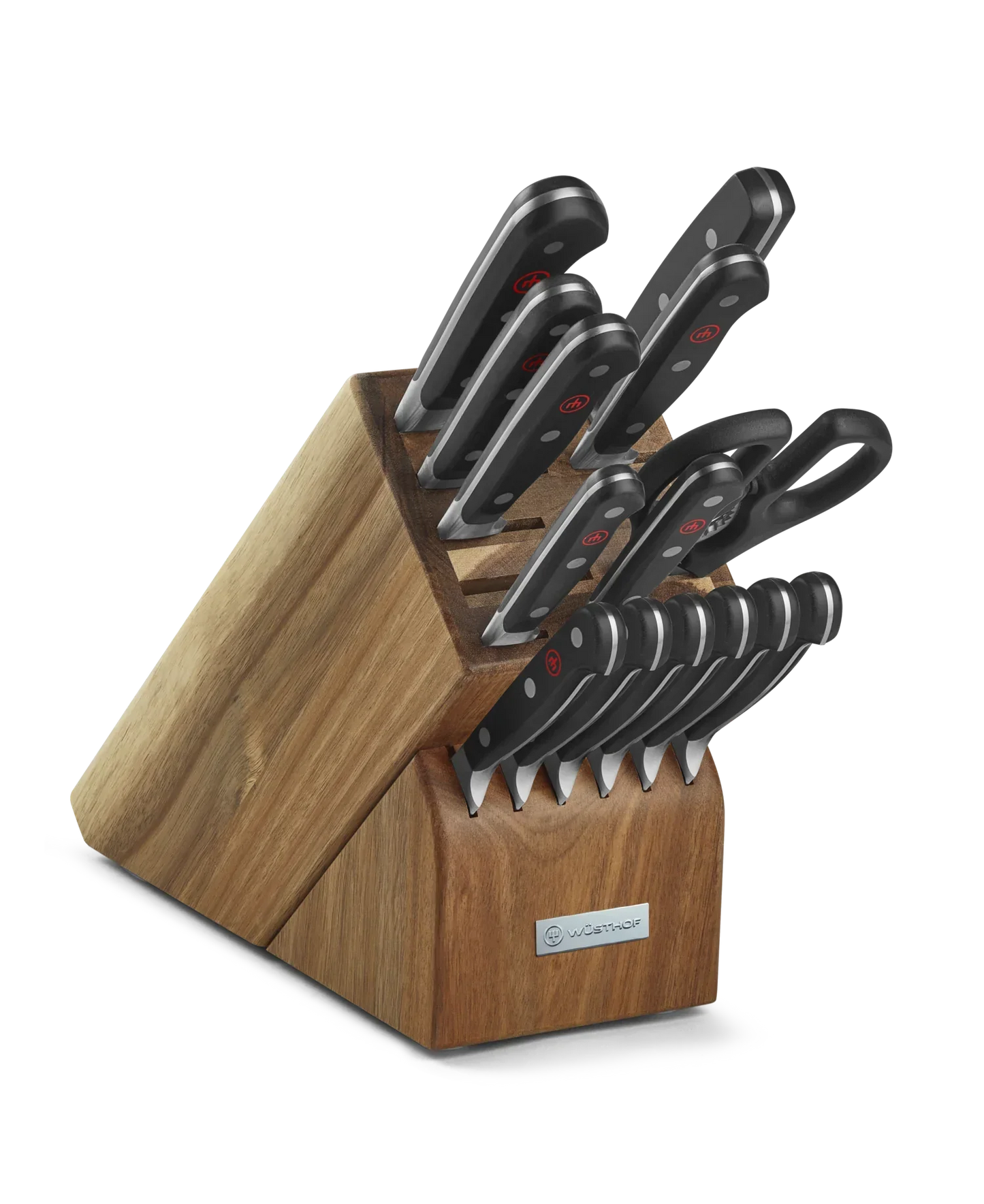 Wüsthof Classic 15 Pc Acacia Block Set - Marcel’s Culinary Experience
