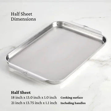 Hestan Provisions OvenBond Stainless-Steel Half Sheet Pan - Marcel’s Culinary Experience