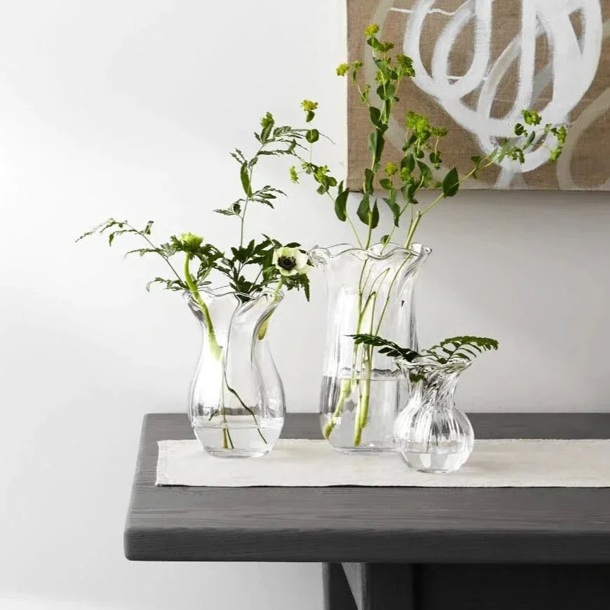 Simon Pearce Chelsea Optic Posey Vase - Marcel’s Culinary Experience