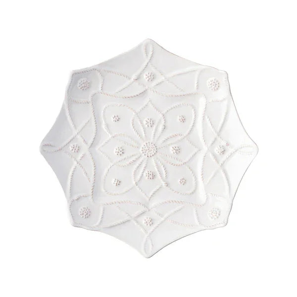 Juliska Jardins du Monde Dessert/Salad Plate - Whitewash - Marcel’s Culinary Experience