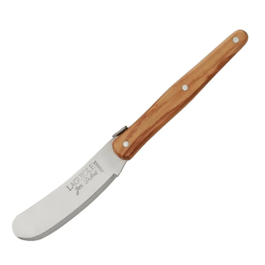 Jean Dubost Mini Spreader Rustic Olive Wood - Marcel’s Culinary Experience