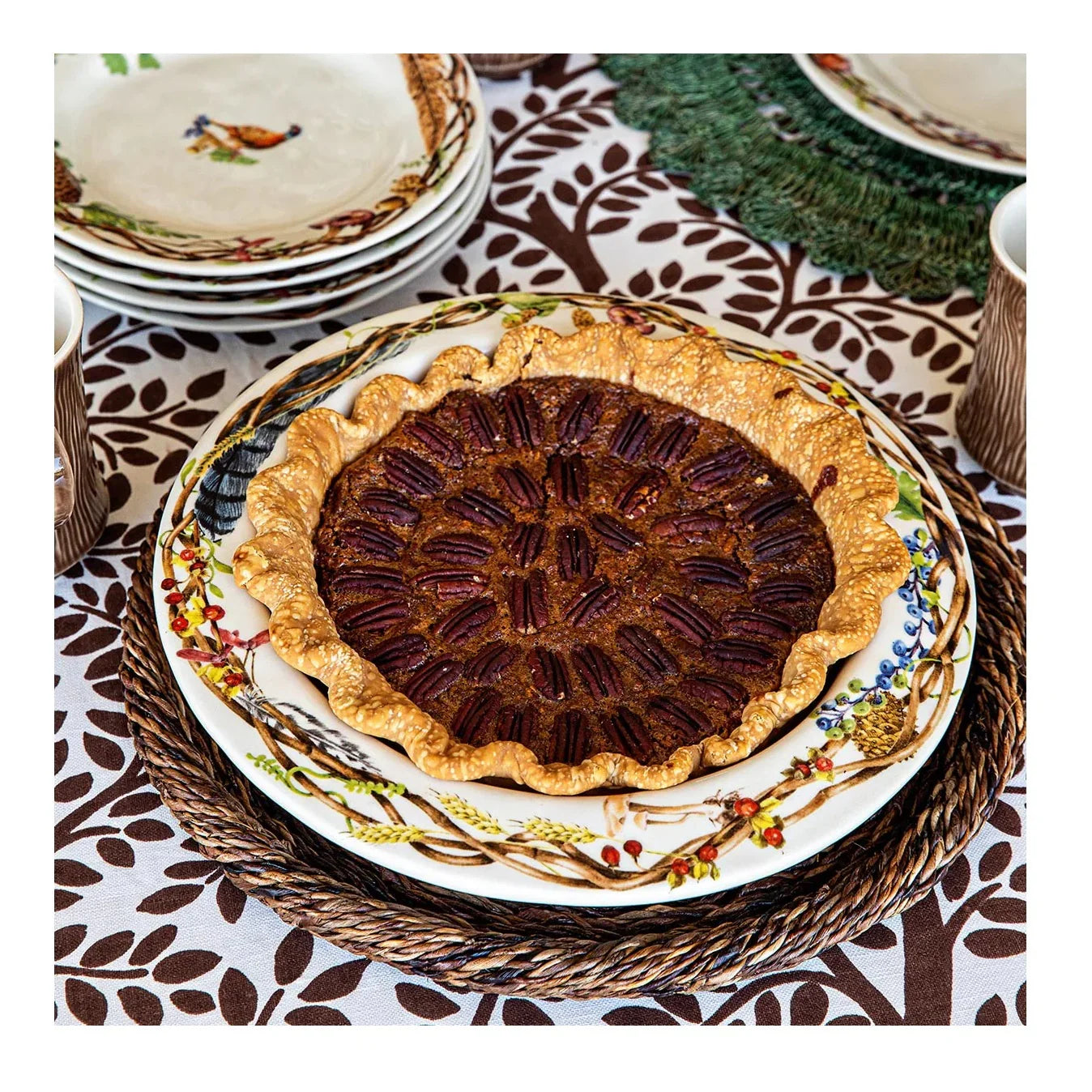 Juliska Forest Walk Pie Plate - Marcel’s Culinary Experience