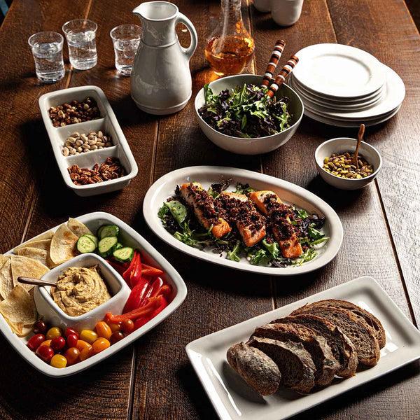 Juliska Puro Appetizer Platter - Marcel’s Culinary Experience