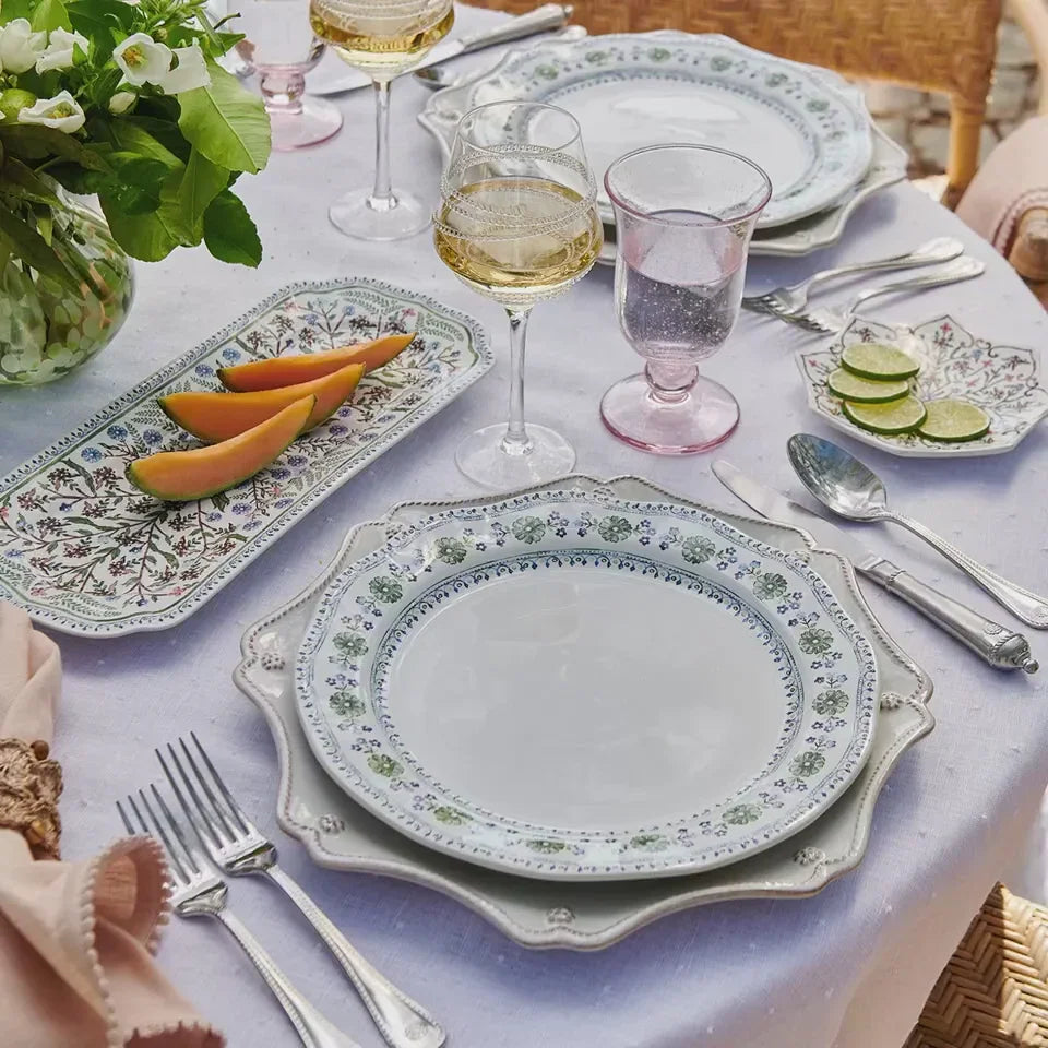 Juliska Villa Seville 15" Hostess Tray - Chambray - Marcel’s Culinary Experience