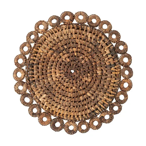 Juliska Rustic Ring Placemat - Natural - Marcel’s Culinary Experience