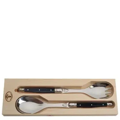 Jean Dubost Salad Servers Black - Marcel’s Culinary Experience