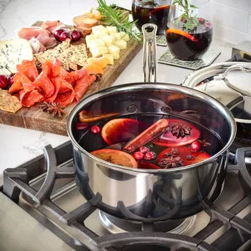 Hestan NanoBond® Titanium 4 Qt Saucepan | Professional Stainless
