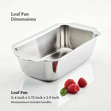 Hestan OvenBond Stainless-Steel Loaf Pan, 1lb - Marcel’s Culinary Experience