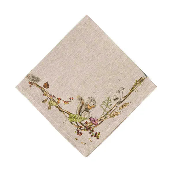 Juliska Forest Walk Napkin with Animals - Marcel’s Culinary Experience