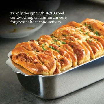 Hestan OvenBond Stainless-Steel Loaf Pan, 1lb - Marcel’s Culinary Experience