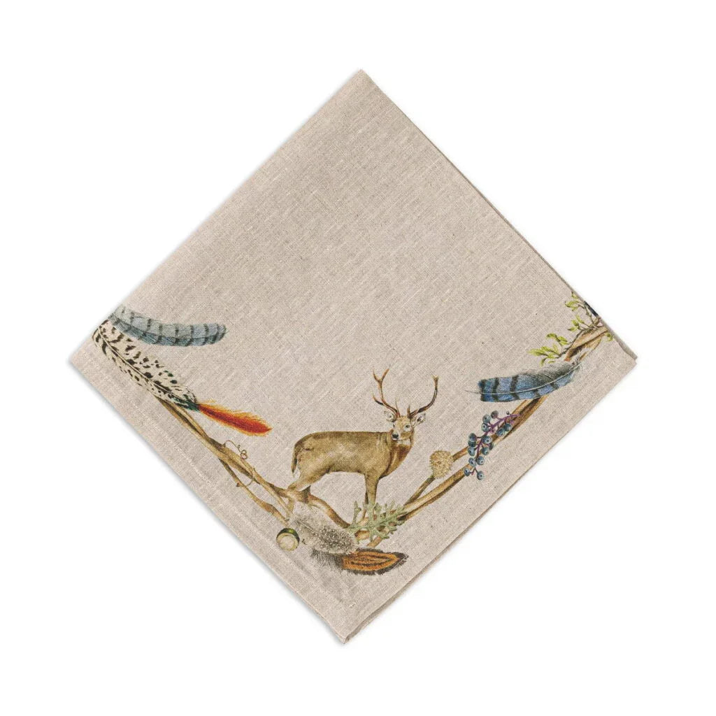 Juliska Forest Walk Napkin with Animals - Marcel’s Culinary Experience