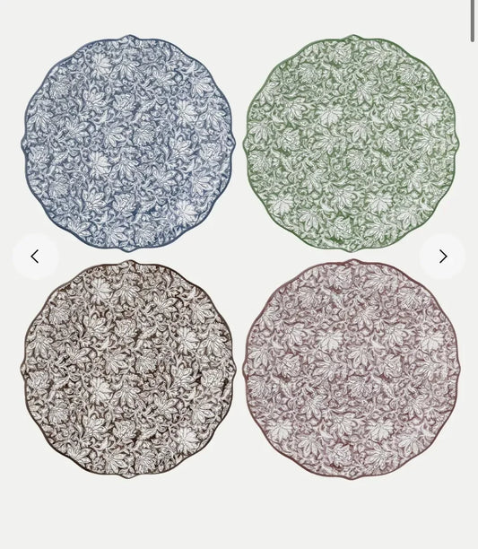 Juliska Veronica Beard Bohemian Vine Plates Set/4 - Marcel’s Culinary Experience