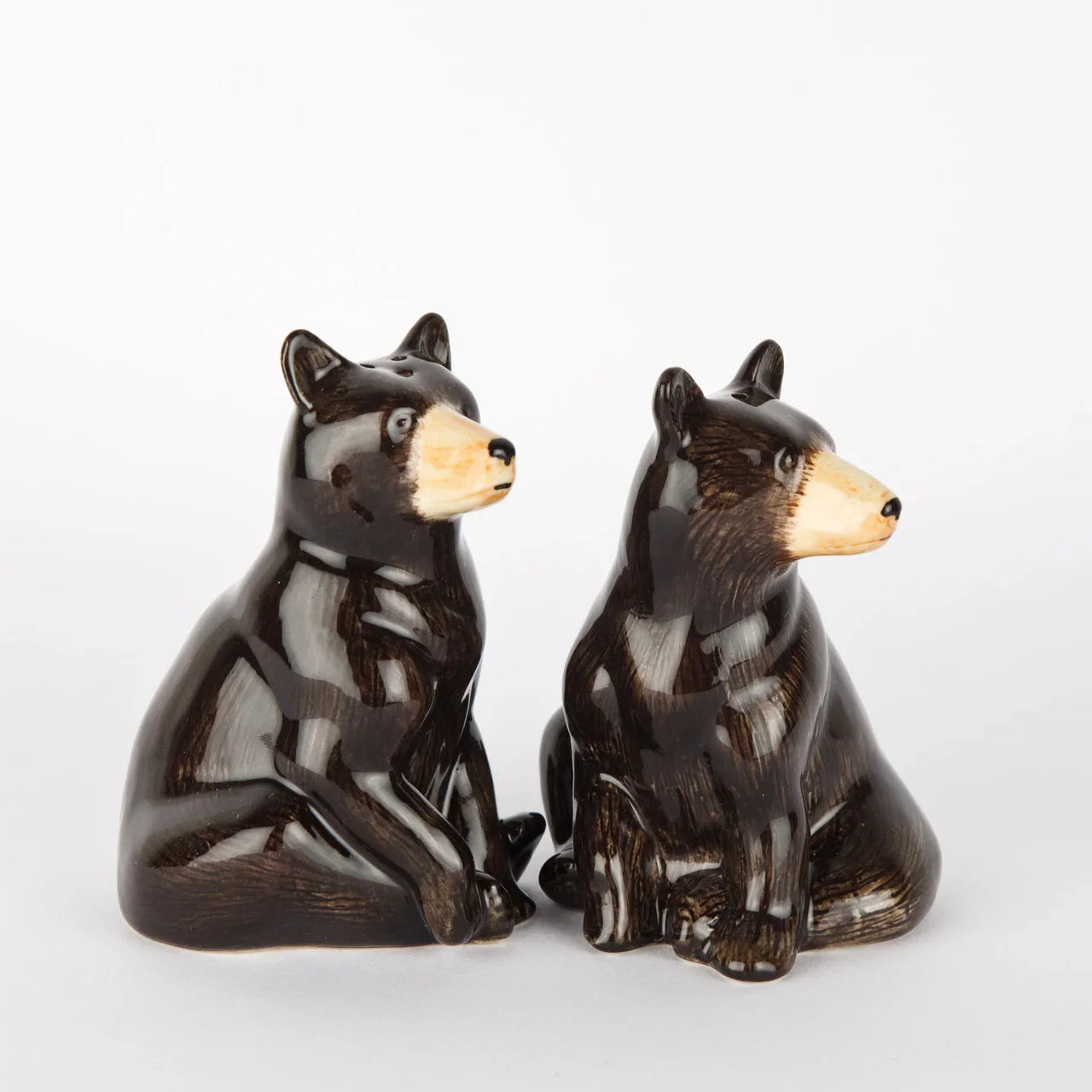 Quail Ceramics Black Bear Salt and Pepper - Marcel’s Culinary Experience