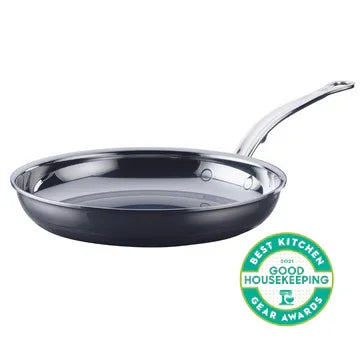 Hestan NanoBond® Titanium Stainless-Steel Skillet Fry Pan 12.5" - Marcel’s Culinary Experience