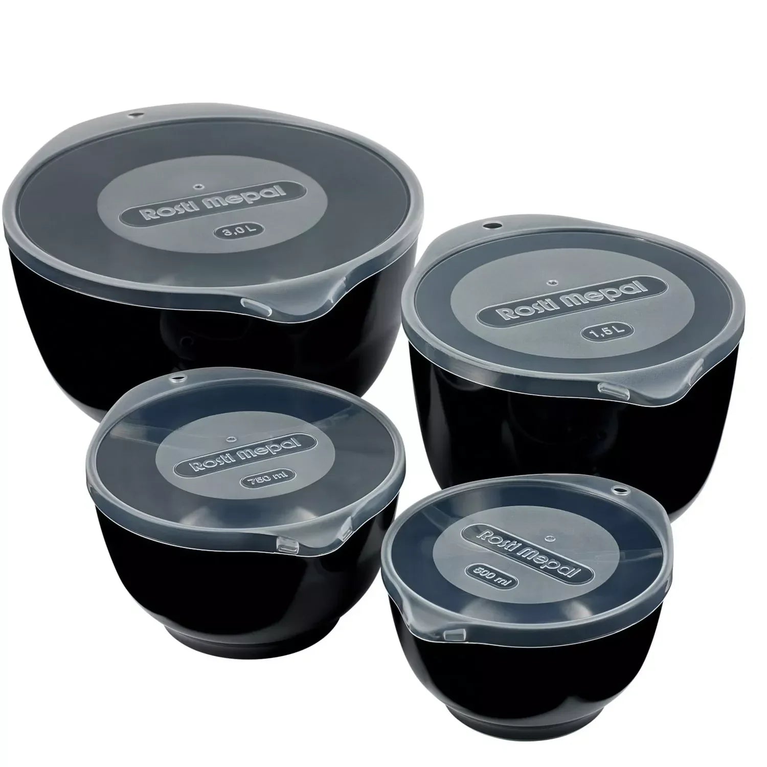 Rosti Margrethe Bowl Set - Black - Marcel’s Culinary Experience